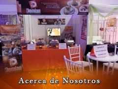 1 Acerca de nosotros - Demian Platillos y Eventos 1