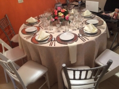 34 Manteleria y Cristaleria - Demian Platillos y Eventos